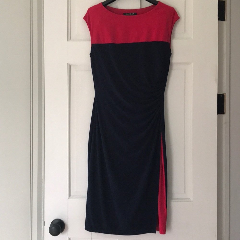 Ralph Lauren Color Block Dress